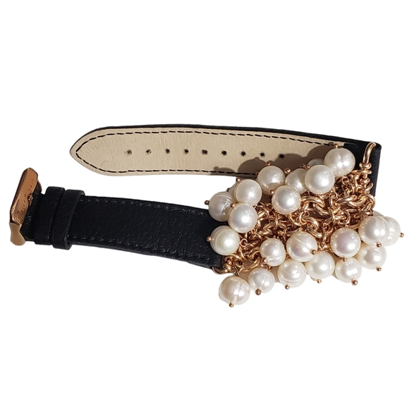 Freshwater Pearl Bracelet Honora Bronze Italy - Picture 3 of 5